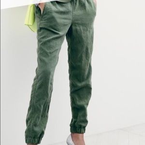 JCrew ARMY GREEN SWEATPANTS